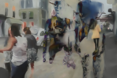 ALIEN IN THE STREET